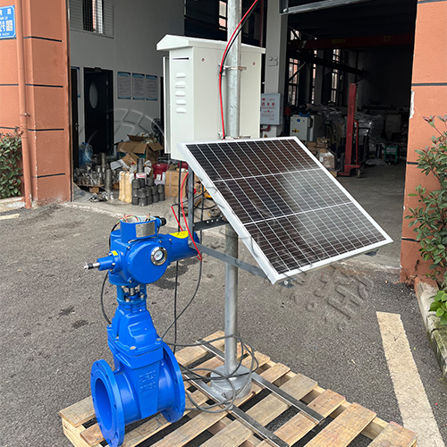 青铜峡皓久 Z945X-16Q免布线太阳能电动闸阀 农业灌溉 支持远程智能控制